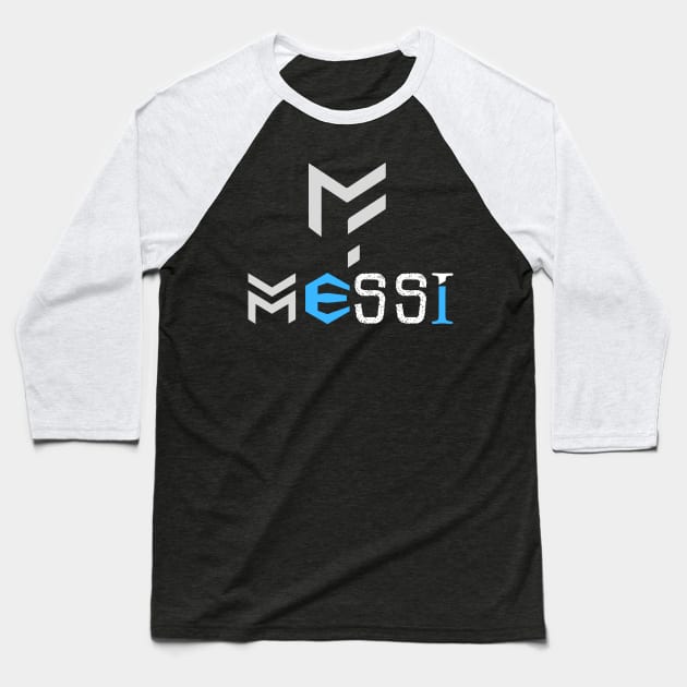 Messi Baseball T-Shirt by Merchandise Mania